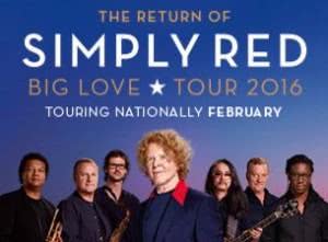 Show do Simply Red no Brasil 2025 – Ingressos 2025